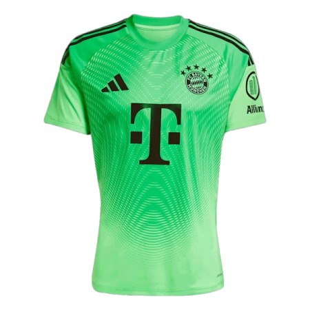 Virallinen pelipaita FC Bayern München Maalivahti 2025-26 Lyhythihainen Vihreä - Miesten Virallinen pelipaita FC Bayern München Maalivahti 2025-26 Lyhythihainen Vihreä - Miesten